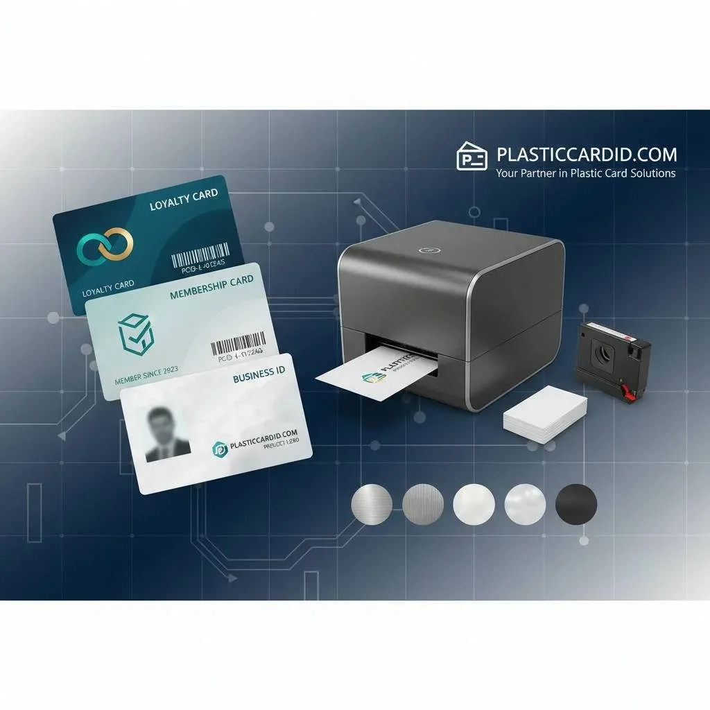 Specialty Materials and Custom Options Plastic Card ID