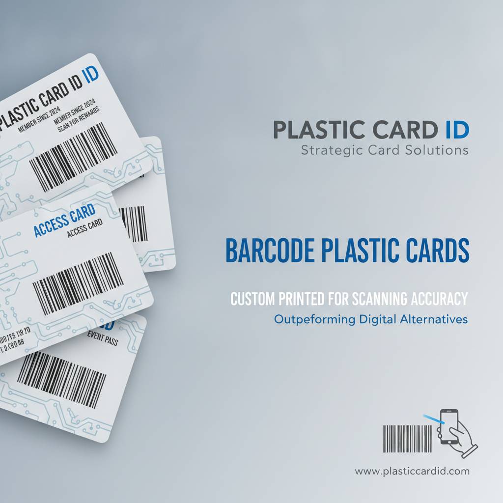 Why Barcode Plastic Cards Outperform Digital Alternatives