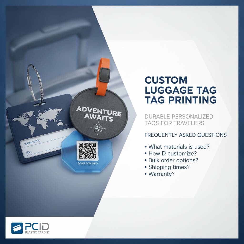 Frequently Asked Questions About Custom Luggage Tag Printing