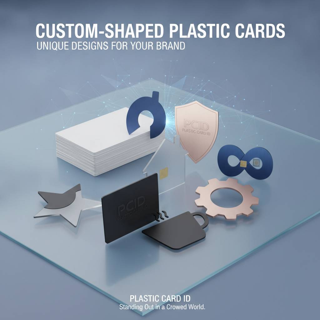 Custom-Shaped Plastic Cards: Standing Out in a Crowded World