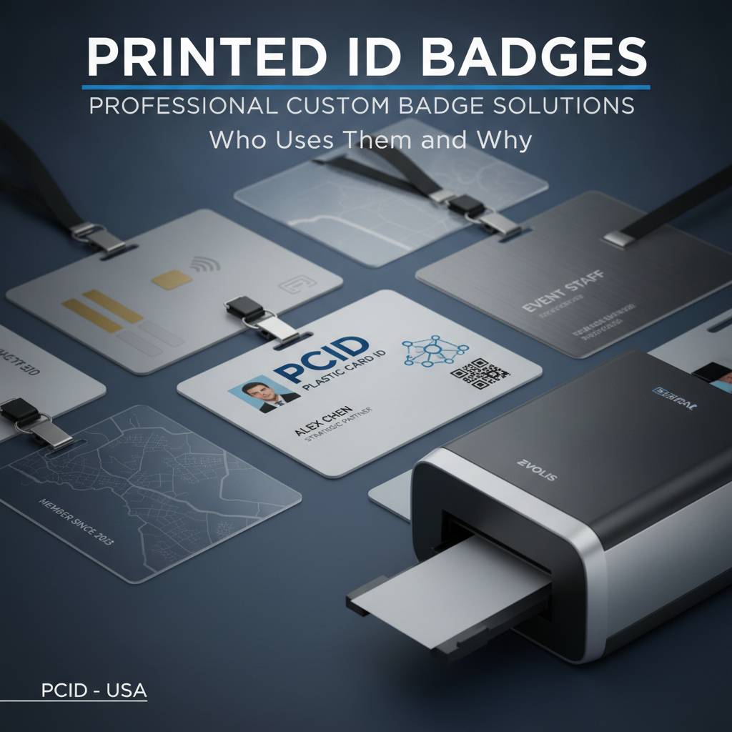 Printed ID Badges: Who Uses Them and Why