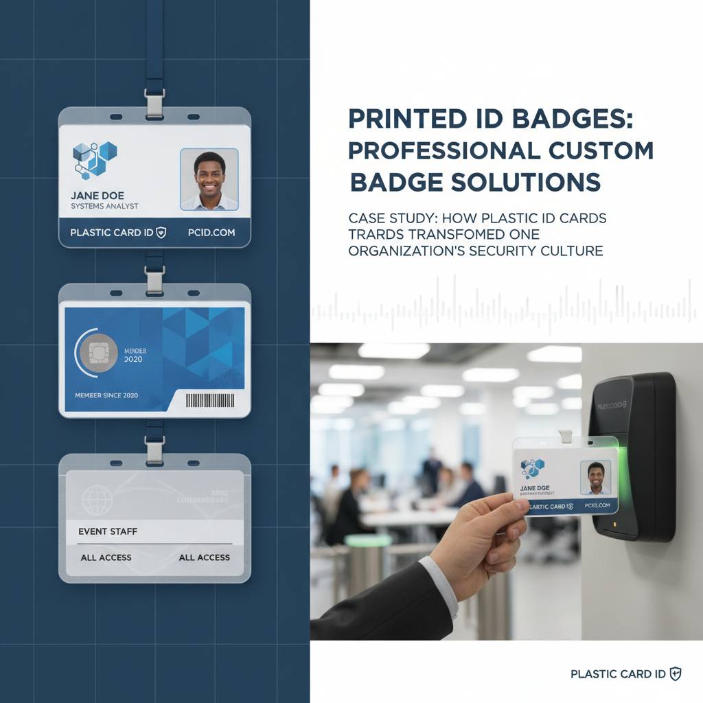Case Study: How Printed ID Badges Transformed One Organization's Security Culture