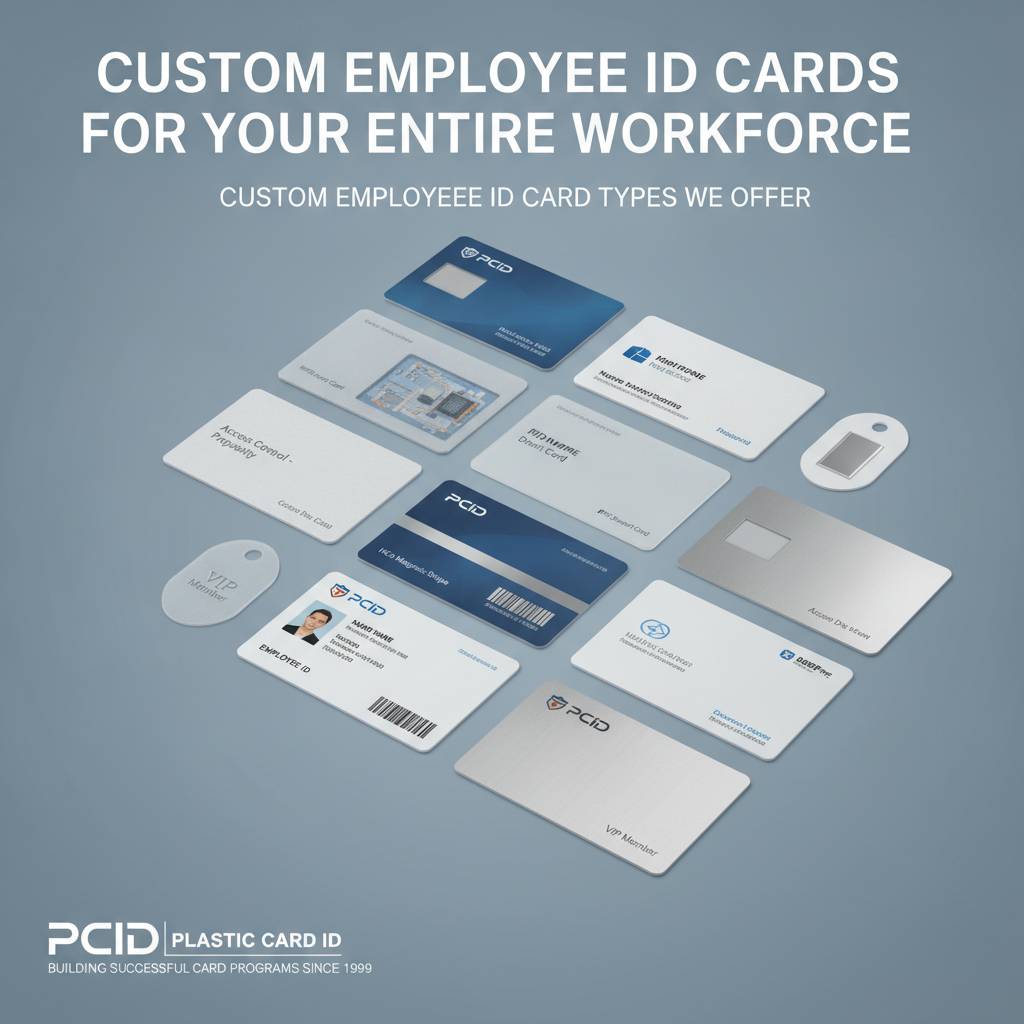 Custom Employee ID Card Types We Offer