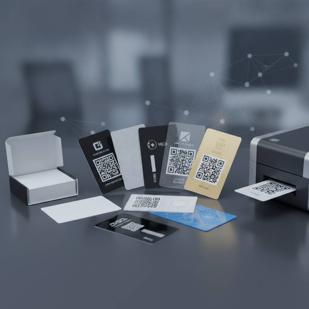 Our Full Line of Plastic Cards: More Than Just QR Codes