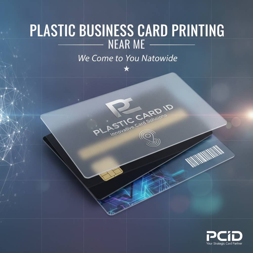 Plastic Business Card Printing Near Me - We Come to You Nationwide