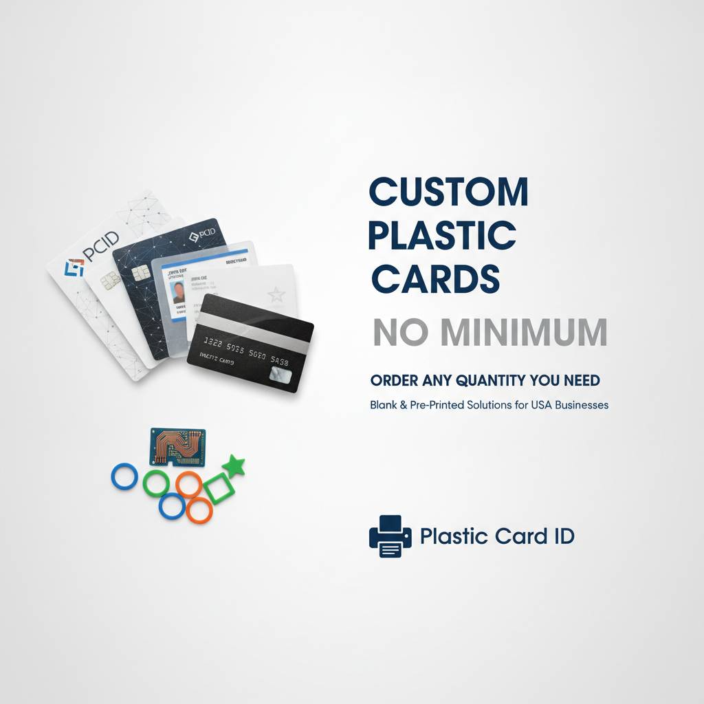 Custom Plastic Cards No Minimum: Order Exactly What You Need